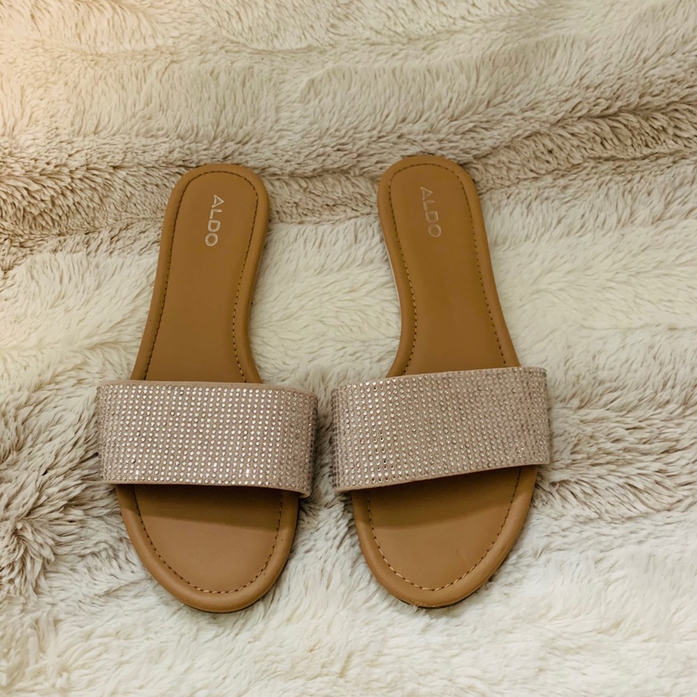 Aldo Rhinestone Sandals
